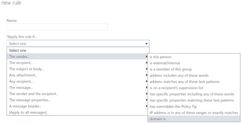 Bypass Spam Filtering with Sender's Domain